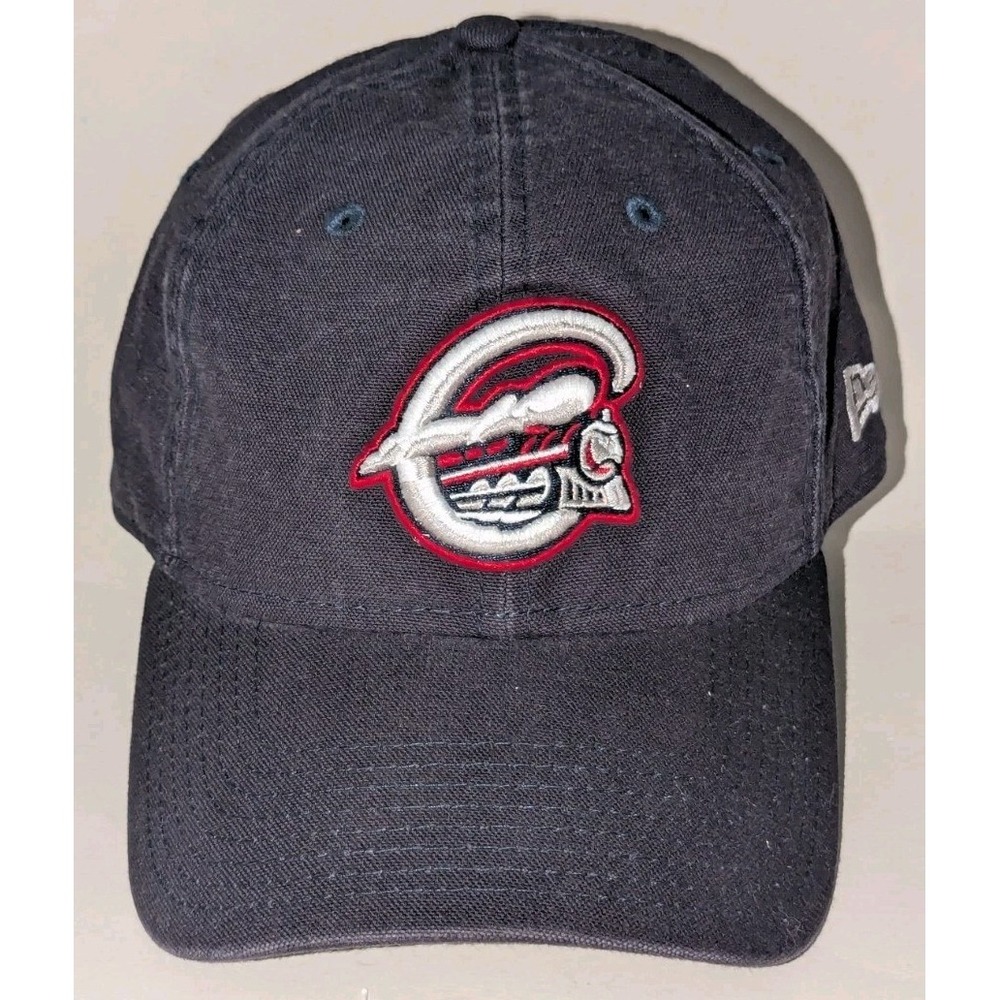 SYRACUSE CHIEFS NEW ERA 9TWENTY STRAPBACK NAVY BLUE HAT CAP MiLB TRAIN SKYCHIEFS